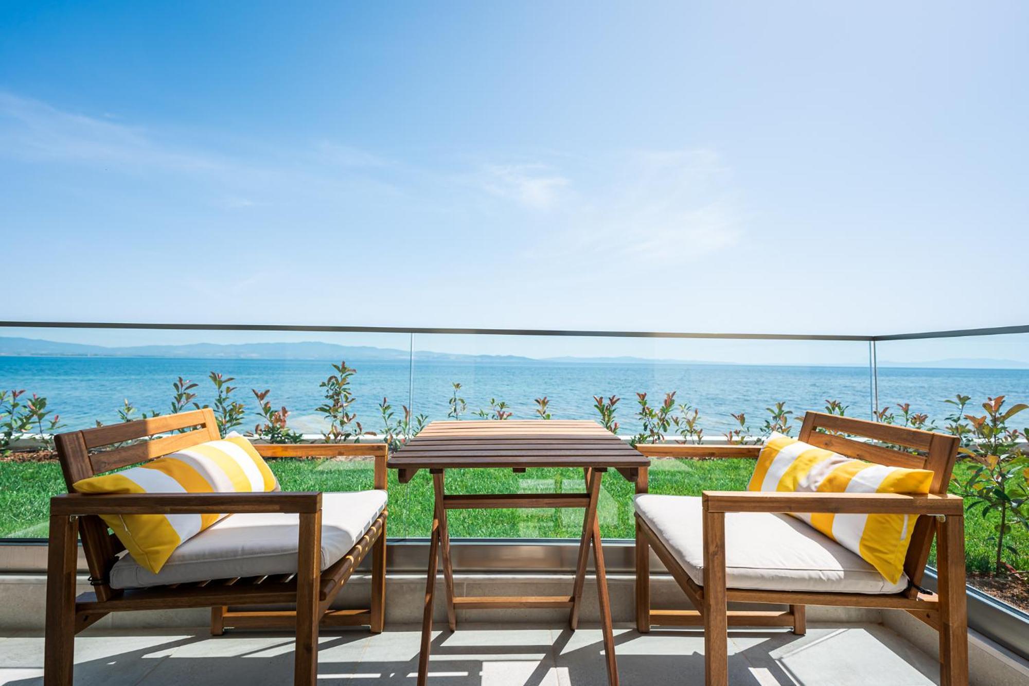 Azzurro E Verde By Rentalspro - Nea Potidaia Halkidiki Néa Poteídaia Eksteriør bilde