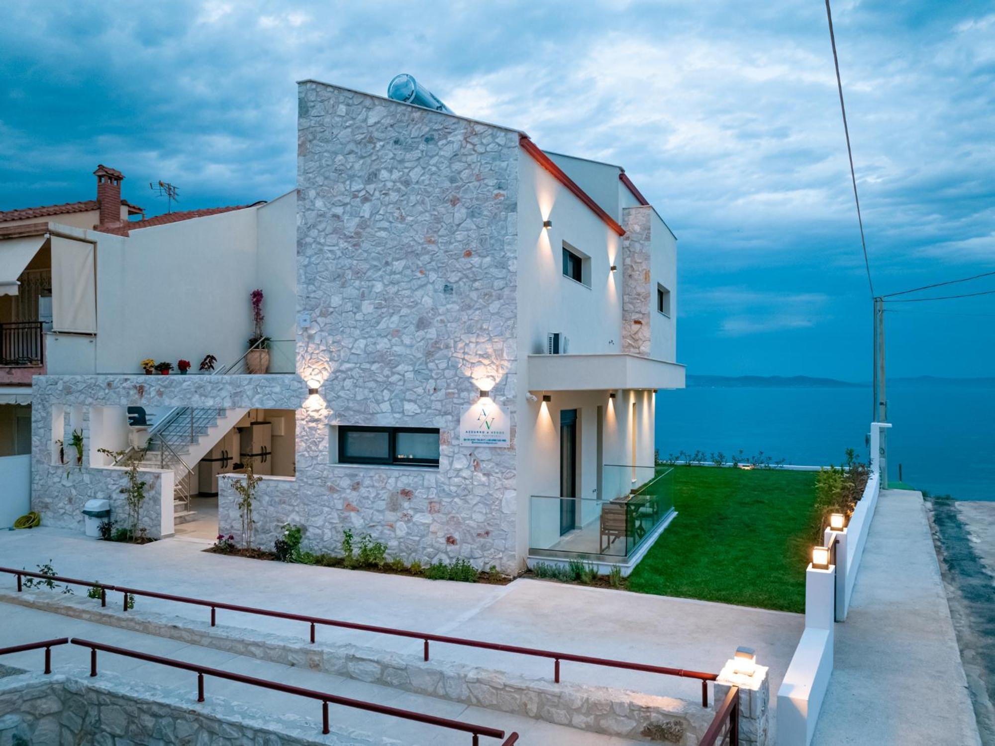 Azzurro E Verde By Rentalspro - Nea Potidaia Halkidiki Néa Poteídaia Eksteriør bilde