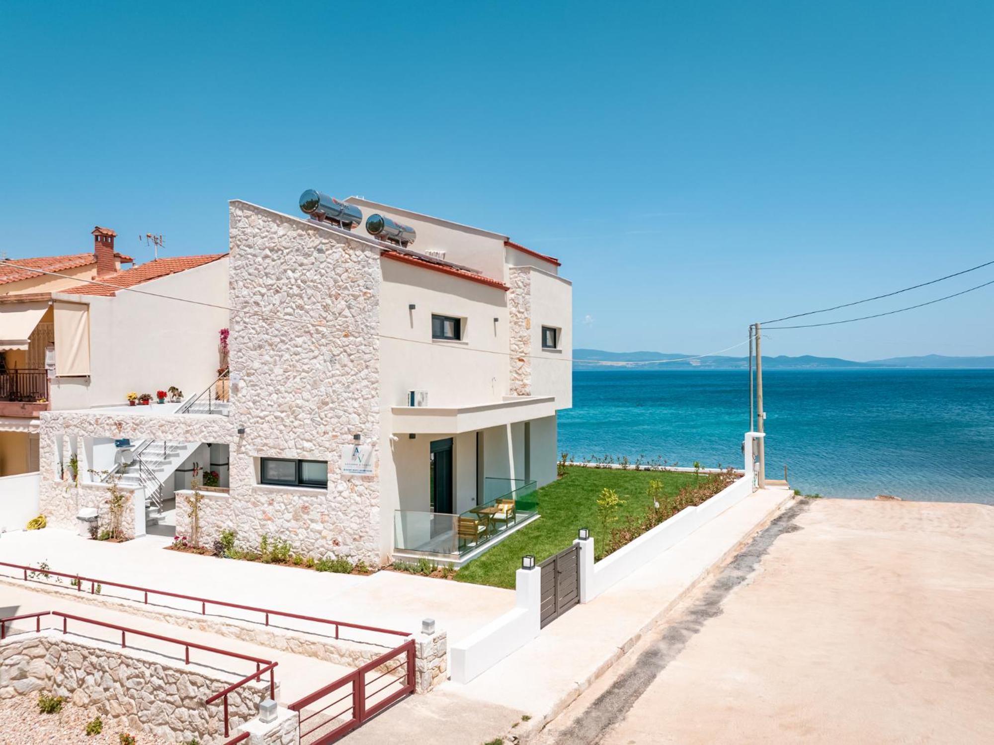Azzurro E Verde By Rentalspro - Nea Potidaia Halkidiki Néa Poteídaia Eksteriør bilde