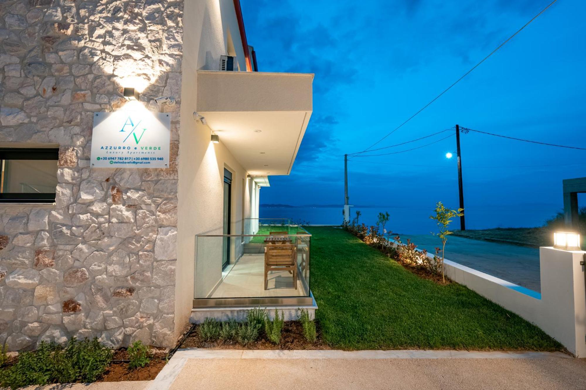 Azzurro E Verde By Rentalspro - Nea Potidaia Halkidiki Néa Poteídaia Eksteriør bilde